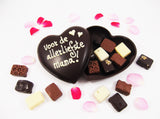 Cadeaus Moederdag Chocolade hart! Van Velze's  Amsterdam