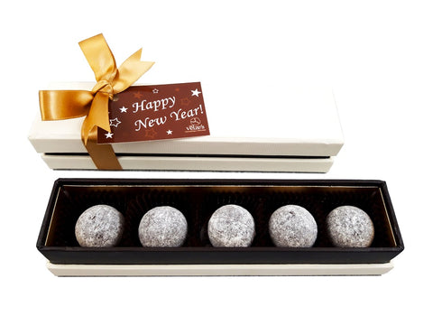 Champagne truffels, nieuwjaar, chocolade truffels, Amsterdam , New Year, Truffles