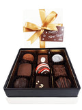 Chocolade truffels, nieuwjaar, Bonbons, chocolade truffels Amsterdam , New Year, Baileys, Champagne, Gezouten caramel Truffles