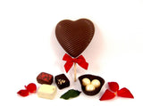 Valentijn hart chocolade Amsterdam Valentijnsdag lollie lolly Chocolate Heart Lolly Valentine's day chocolate lolly